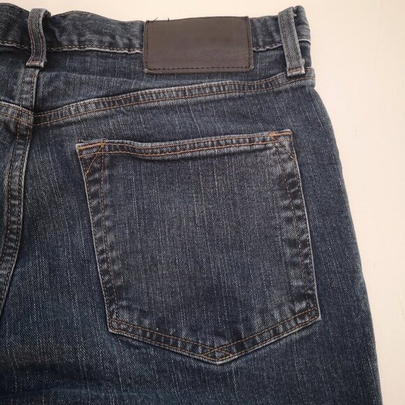 Eddie Bauer Men's Slim Fit Medium Wash Size 34/30 Blue Jeans - Picture 13 of 15